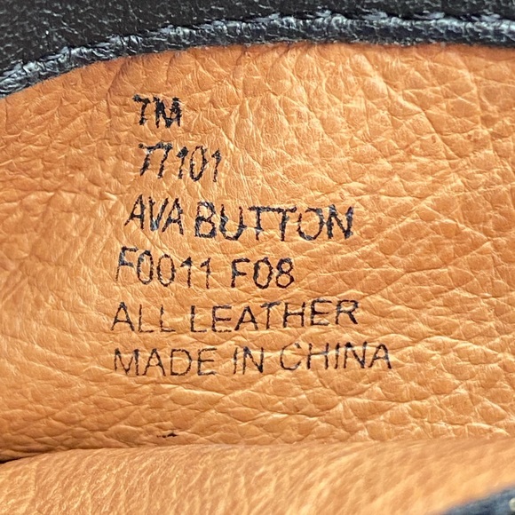 FRYE Women's Ava Button Bootie, Size 7 M, Black - Picture 14 of 15